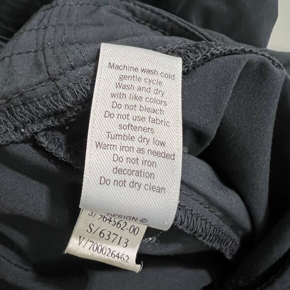 Athleta Gray Attitude Ruched Pull On Jogger Pants Adjustable Ankles Size 4P - Picture 12 of 12